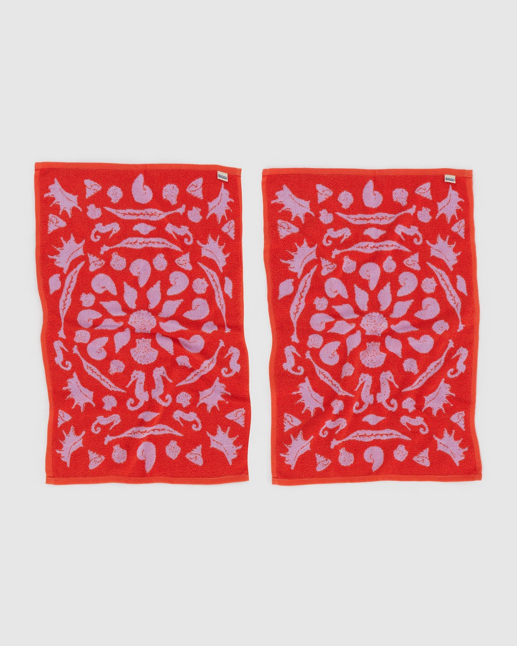 Hand Towel Set of 2 - Sea Shells